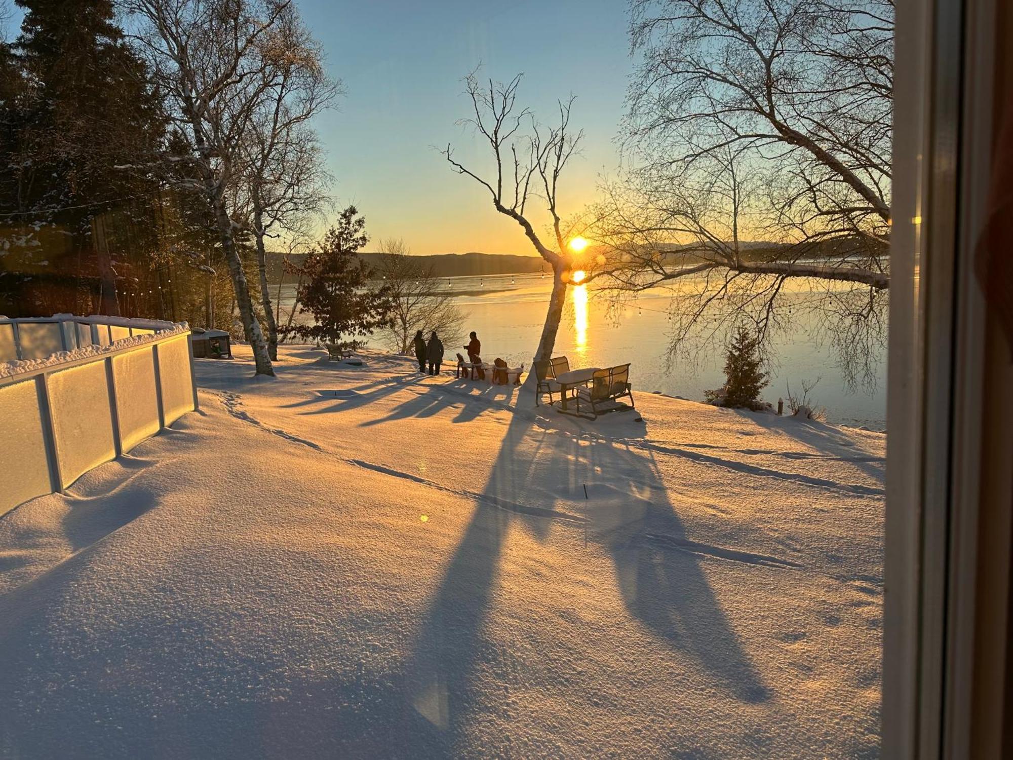Auberge Et Chalets Sur Le Lac Lac-Mégantic Kültér fotó
